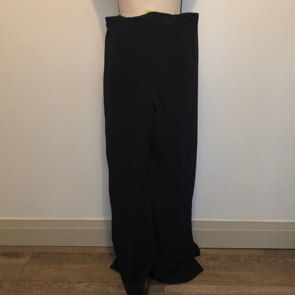 Joseph Ribkoff flowy  black pants VTG SZ 10 EUC - Picture 2 of 10